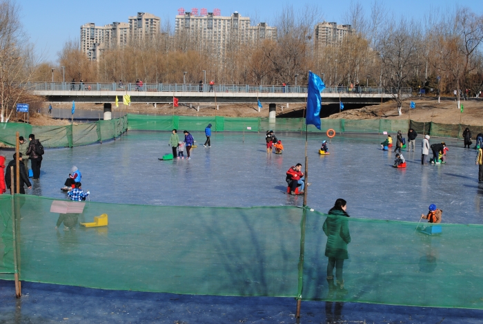 奧林匹克森林公園北園滑冰場開放（2014-01-14）